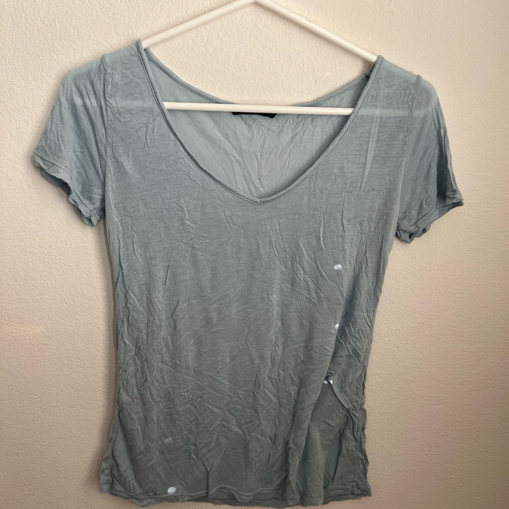 Blue brandy Melville shirt